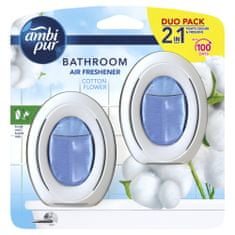 Ambi Pur Bathroom Cotton Fresh Osviežovač Vzduchu 2 ks