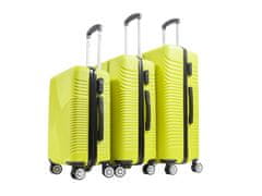 Aga Travel Sada cestovných kufrov MR4654 Žltá