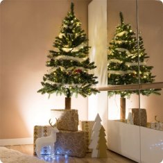 Plonos Umelý vianočný stromček s prírodným kmeňom 180cm - borovica STANDARD