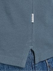 Jack&Jones Pánske polo triko JJEBASIC Slim Fit 12136516 Grisaille (Veľkosť S)