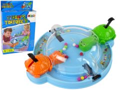 Lean-toys Arkádová hra Hungry Turtles s odpaľovačom loptičiek