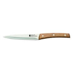 Bergner Súprava nožov v drevenom bloku 6 ks NATURE Bergner BG-8911-MM