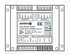 Sentiotec Riadiaca jednotka DMX CC k RGBW LED svetlu spotlight, 2x25W