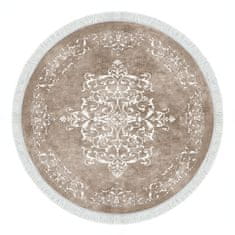 Conceptum Hypnose Okrúhly koberec Tapis 100 cm béžový