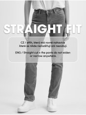 ROXY Straight fit pre ženy Roxy - svetlomodrá S
