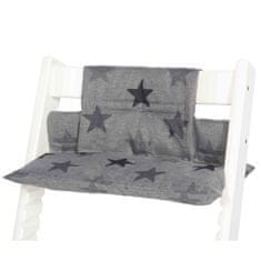 Dooky Výplň do stoličky Seat Cushion Set Grey Stars