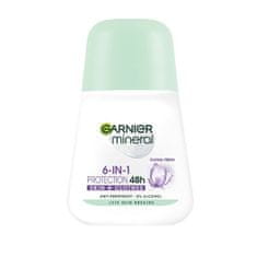 Garnier Minerálny antiperspirant Protection Floral Fresh 48h Roll-on pre ženy 50 ml