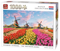 King puzzle Zaanse Schans, Holandsko 1000 dielikov