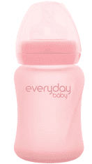Everyday Baby fľaša sklo 150 ml Rose Pink