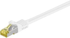 MICRONET MicroConnect patch kábel S/FTP, RJ45, Cat7, 1m, biela