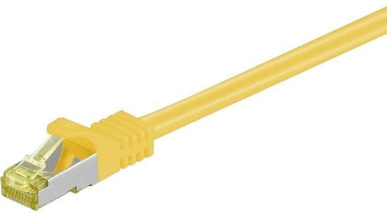 MICRONET MicroConnect patch kábel S/FTP, RJ45, Cat7, 5m, žltá