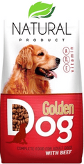 Golden Dog Golden Dog granule s hovädzím mäsom a vitamínmi A+E+D3+Meď 10 kg