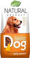 Golden Dog Golden Dog granule s kuracím mäsom a vitamínmi A+E+D3+Meď 10 kg