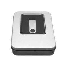 MediaRange hliníkový box na USB kľúč, strieborný, bez loga - vhodné pre reklamné, alebo darčekové balenie; BOX902