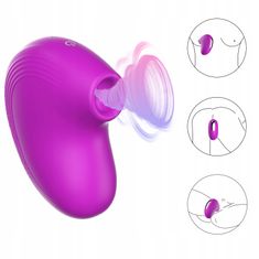 Vibrabate Klitorisový vibrátor sací masážny prístroj