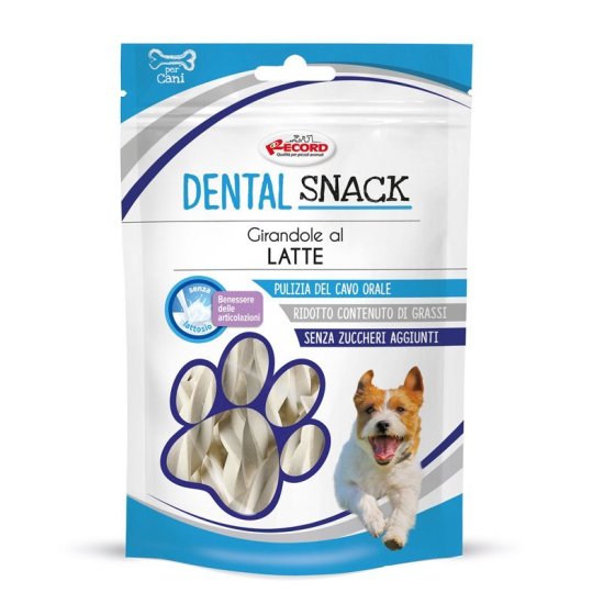 RECORD Dentálne tyčinky pre psy Dental snack mliečne pre šteňatá
