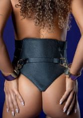 taboom TABOOM Dona Bondage Couture Belt (Black), sexy bondage korzet M