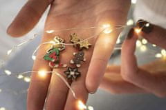 BeWooden dámske Vianočné náušnice Deer Christmas Earrings univerzálna