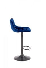 Halmar Barová stolička Forbia tmavo modrá