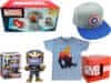 Sběratelský Box - Wootbox s prekvapením Marvel - Hrnek, tričko, šiltovka, figurka Funko POP! 4v1