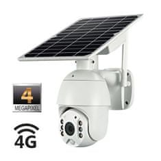 Innotronik solárna PTZ otočná 4G IP kamera IUB-BC20-4G - rozlíšenie 4MPix