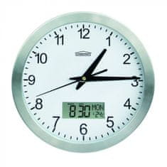 Promis Nástenné hodiny s teplomerom a dátumom, Chrono, 25 cm
