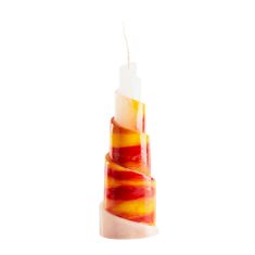 ROOSTERHOME unikátna dekoratívna vonná sviečka oranžová TOWER "XL"
