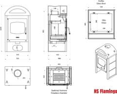 HS Flamingo MELAND orech - krbové kachle