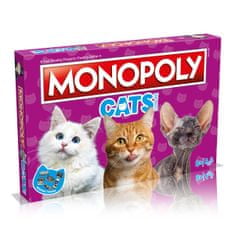 Winning Moves Monopoly Cats - Anglická verzia