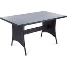 Fieldmann Polyratanový stôl FDZN 6005-PR, čierny 50004013