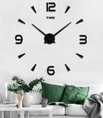 Verkgroup 3D Nalepovacie hodiny DIY Clock XL Novo 90-130cm