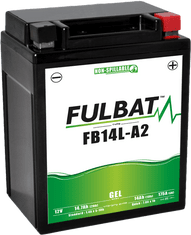 Fulbat Gélový akumulátor FB14L-A2 GEL (12N14-3A) (YB14L-A2 GEL)