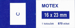 Motex Etiketovacie kliešte Motex 6600 – dvojriadkové