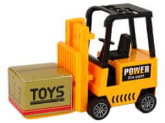 Lean-toys Frikčný pohon vysokozdvižného vozíka Orange