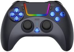 Ipega herní ovládač s touchpadem pro PS 4/PS 3/Android/iOS/Windows PG - P4023B (PG-P4023B), čierna
