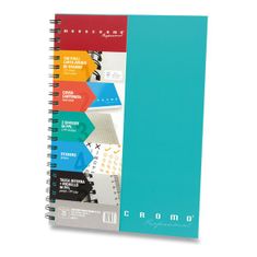 Pigna Krúžkový blok Monocromo Professional A4, štvorčekový, 100 listov, mix farieb