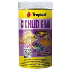 TROPICAL Cichlid Gran 250ml/138g krmivo s beta-glukanom pre cichlidy