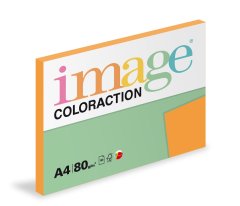 Image Papier kopírovací Coloraction A4 80 g oranžová sýta 100 hárkov 