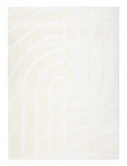 Dywany Łuszczów Kusový koberec Mode 8631 geometric cream 80x150