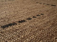 Kusový koberec FLOORLUX Coffee / Black 20008 Spoltex – na von aj na doma 60x110