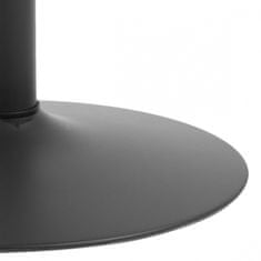 Actona Jedálenský stôl Ibiza 80 cm čierny