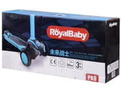 RoyalBaby Detská trojkolesové kolobežka RoyalBaby modrá