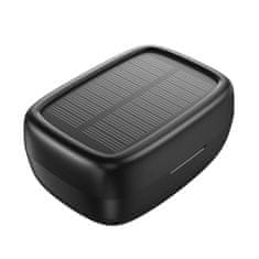 Choetech Solárne športové slúchadlá TWS Choetech so solárnym nabíjaním (čierne)