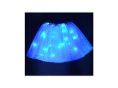 AUR LED svietiaca sukňa - modrá
