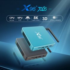 X96 multimediálne centrum X6 8GB RAM 128GB Flash