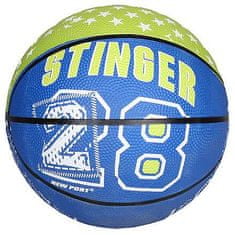 New Port Print Mini basketbalová lopta zelená Veľkosť lopty: č. 3