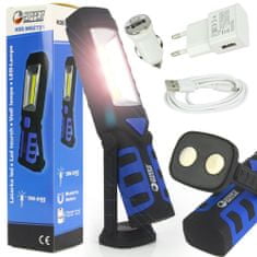 Ripper Aku LED pracovné svietidlo 3W, 12V, 230V M82731