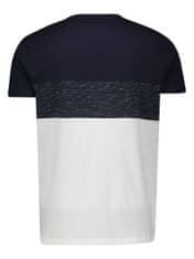 Piazza Italia Pánske tričko Klas modro-biele S