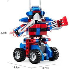 Cada Transformers Optimus Prime 2v1 se setrvačníkem kompatibilná stavebnica 251 dielov