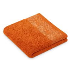 AmeliaHome Sada 6 ks uterákov ALLIUM klasický štýl oranžová